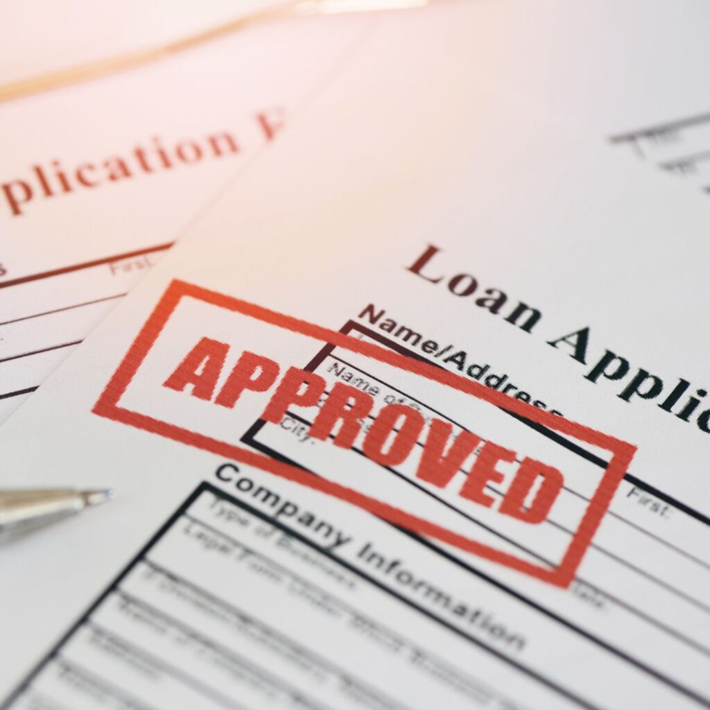 approved loan application