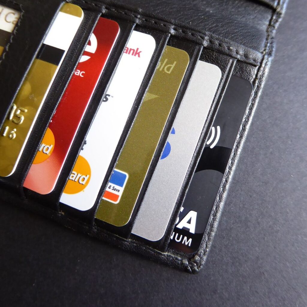 Multiple credit cards

