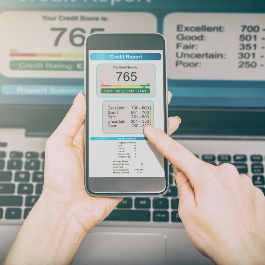 Credit monitoring service.