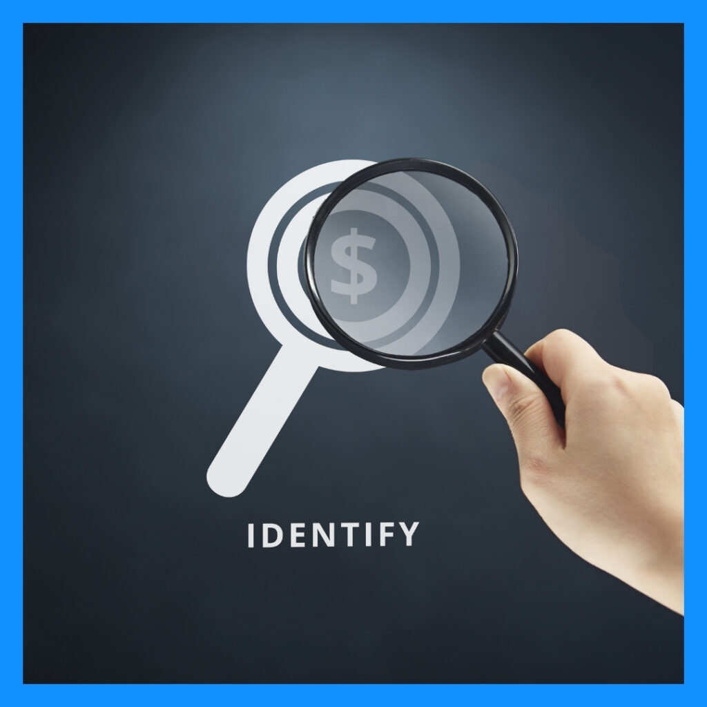 image of identifying an error